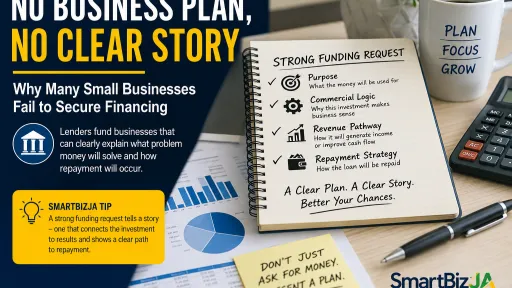 No business plan, no funding